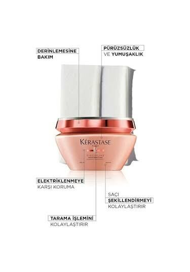 Kerastase Discipline Elektriklenme Önleyici Saç Maskesi - Maskeratine 200ml