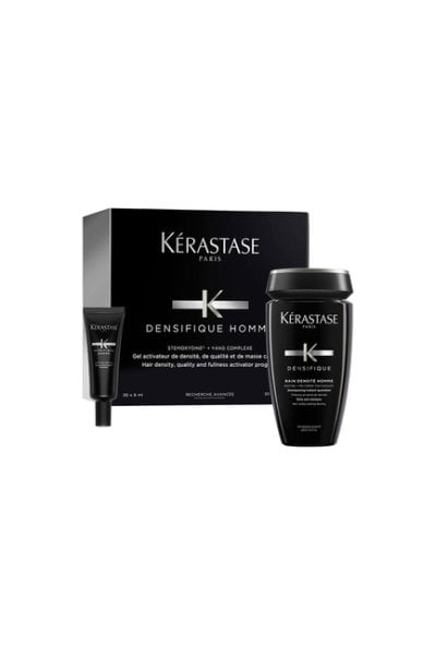 Kerastase Densifique Homme Saç Yoğunluğunu Artıran Set Serum 30*6ml + Şampuan 250ml