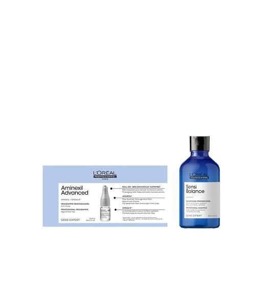 Loreal Professionel Aminexil Advanced Saç Dökülmesine Karşı Roll On Serum 10x6ml + şampuan 300ml7