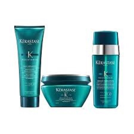 Kerastase Resistance Yenileyici Krem Şampuan-Bain Therapiste [3-4] 250ml+Yenileyici Saç Maskesi-Masque Therapiste [3-4] 200 ml+Yenileyici Saç Serumu-Therapiste [3-4] 30ml