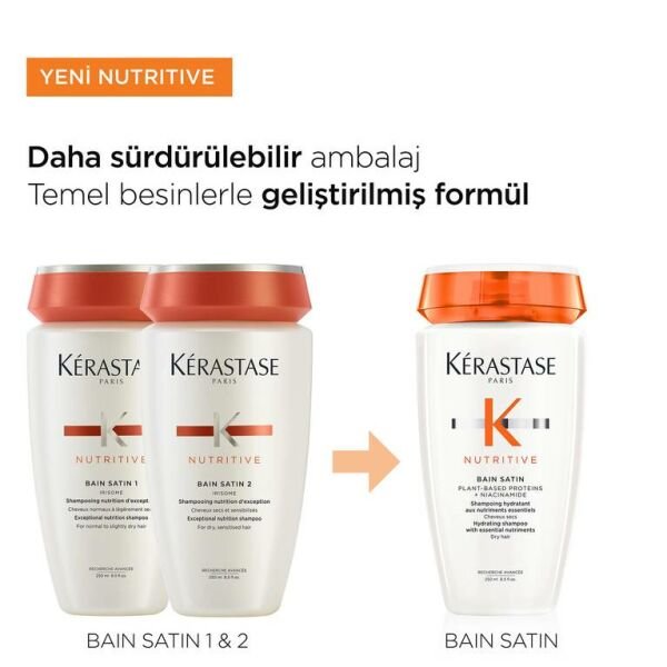 Kerastase Nutritive Bain Satin  250 ml Şampuan