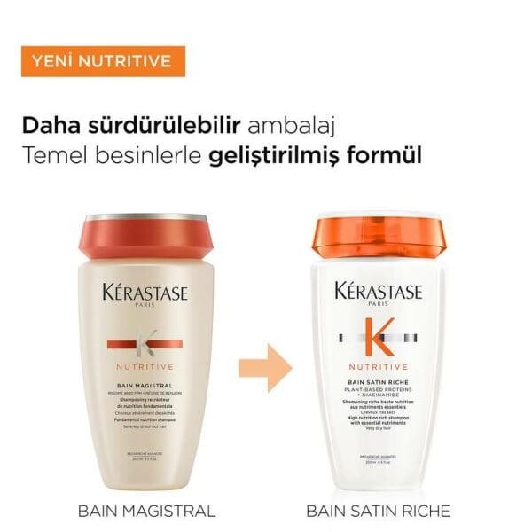 Kerastase Nutritive Bain Satin Riche 250 ml Şampuan