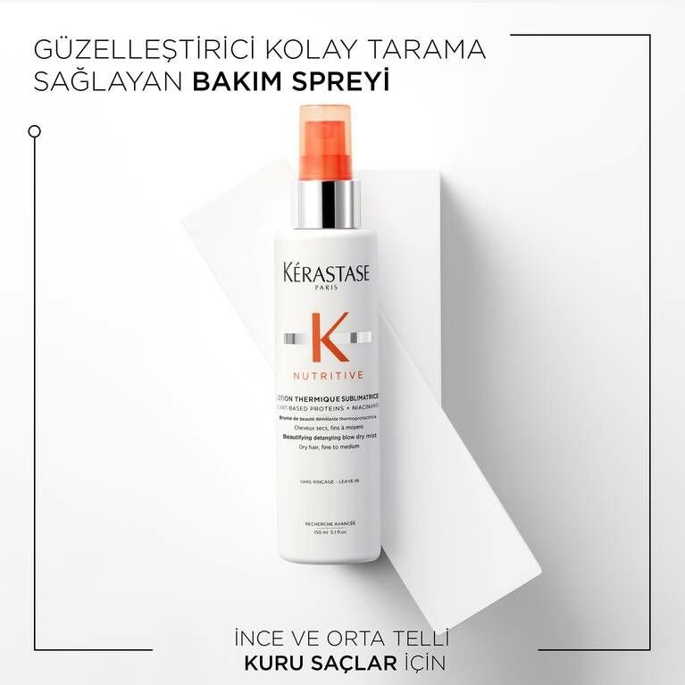 Kerastase Nutritive Lotion Thermique 150 ml Kolay Tarama Sağlayan Termik Saç Losyonu