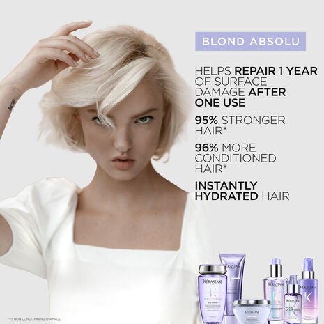 Kerastase Blond Absolu Açma İşlemi Görmüş Saçları Derinlemesine Onaran Gece Serumu - Sérum Cicanuit 90ml