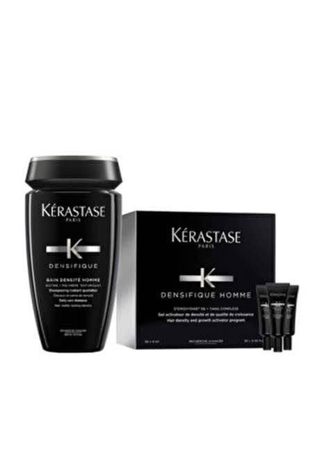 Kerastase Densifique Homme Saç Yoğunluğunu Artıran Set Serum 30*6ml + Şampuan 250ml