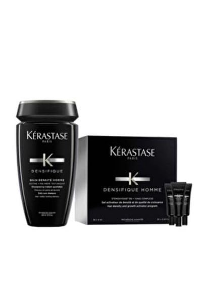 Kerastase Densifique Homme Saç Yoğunluğunu Artıran Set Serum 30*6ml + Şampuan 250ml