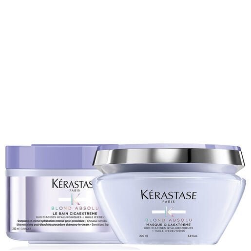 Kerastase Blond Absolu Sarı Saçlar İçin Krem Dokulu Şampuan 250ml + Maske 200ml