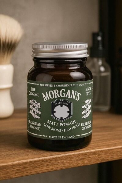 Low Shine Firm Hold Matt Pomade -Sert Tutuş, Mat Saç Şekillendirici Pomad 100 gr