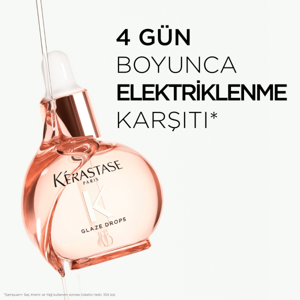 Kerastase Gloss Absolu Glaze Drops Elektriklenmeye Yatkın Uzun Saçlar İçin Parlaklık Yağı 45ml
