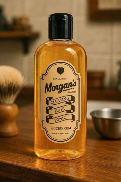 Morgan's Pomade Spiced Rum Glazing Hair Tonic - Parlatıcı ve Yumuşatıcı Saç Toniği 250 ml