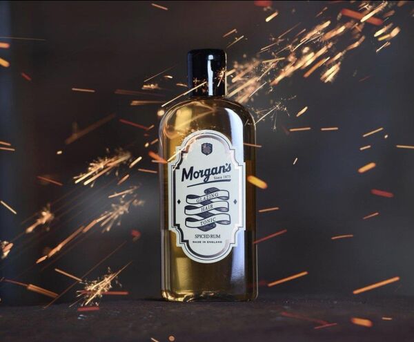 Morgan's Pomade Spiced Rum Glazing Hair Tonic - Parlatıcı ve Yumuşatıcı Saç Toniği 250 ml