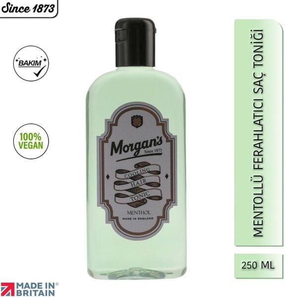 Morgan's Pomade Menthol Cooling Hair Tonic - Mentollü Ferahlatıcı Saç Toniği 250 ml