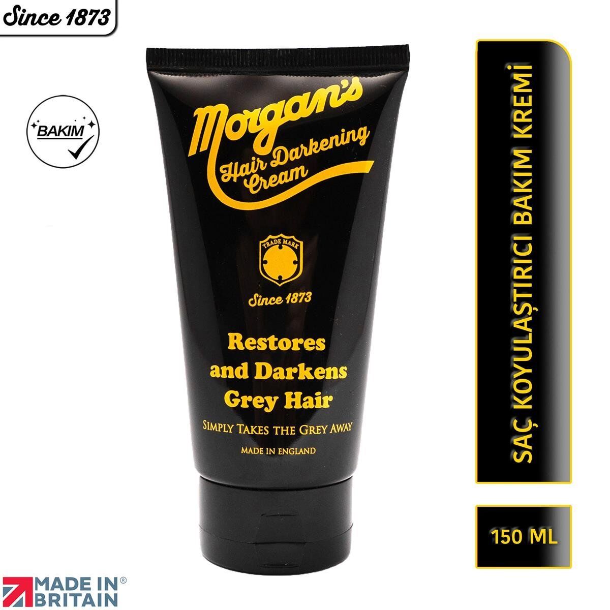 Morgan's Pomade Hair Darkening Cream - Saç Koyulaştırıcı Bakım Kremi 150 ml
