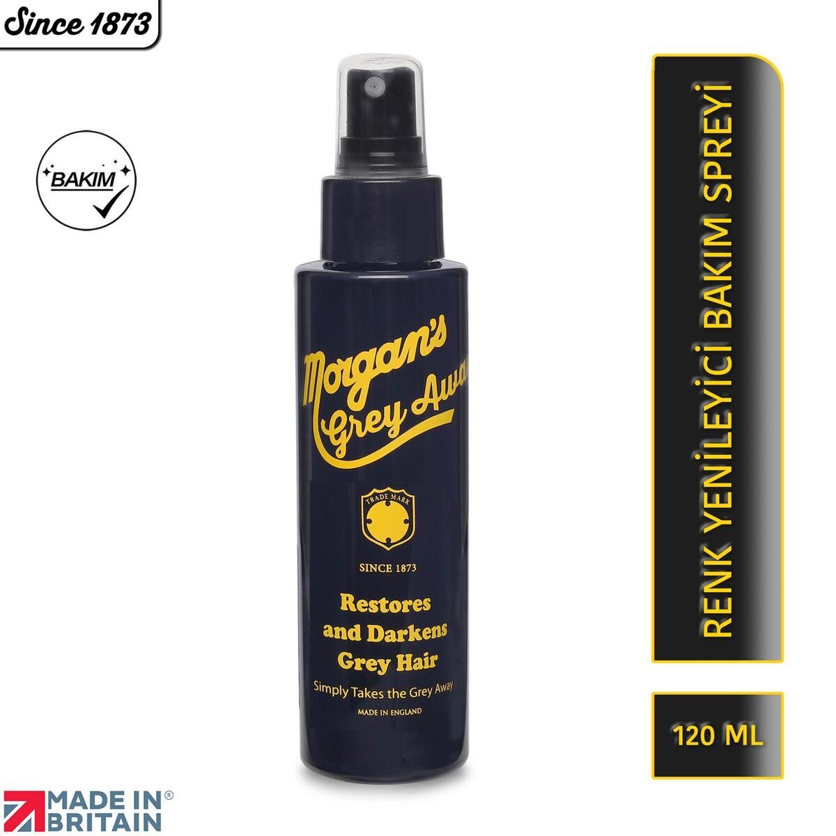 Hair Darkening Liquid Colour Restorer Spray - Renk Yenileyici Beyaz Giderici Sprey 120 ml
